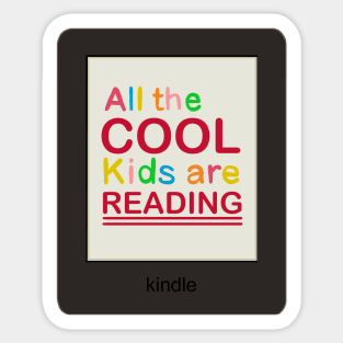 All the cool kids are reading Sticker